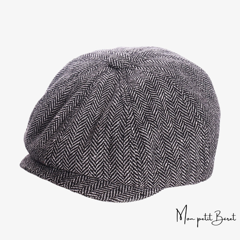 béret pour enfant de couleur grise